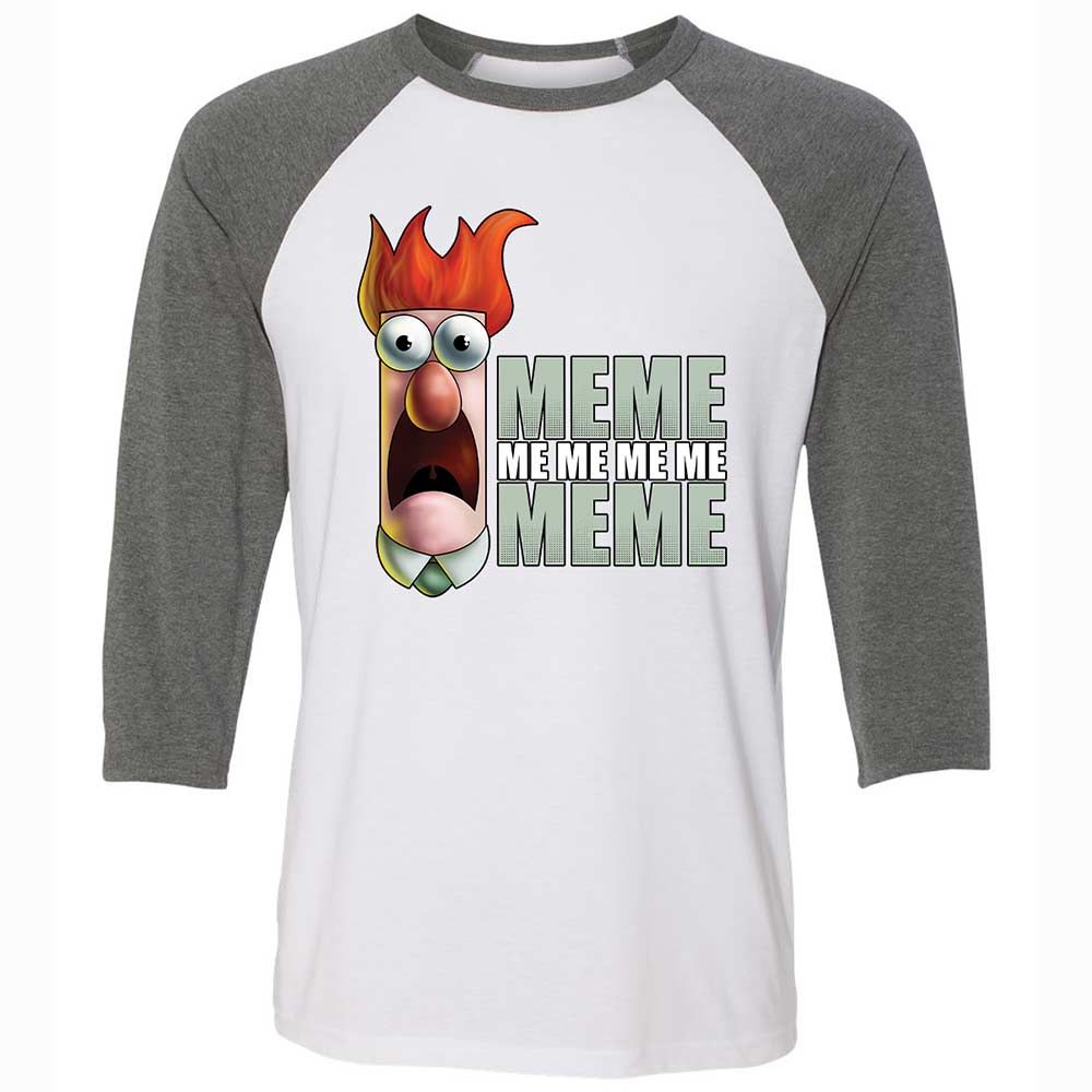 Meme me me me me Meme - White/Deep Heather - 11