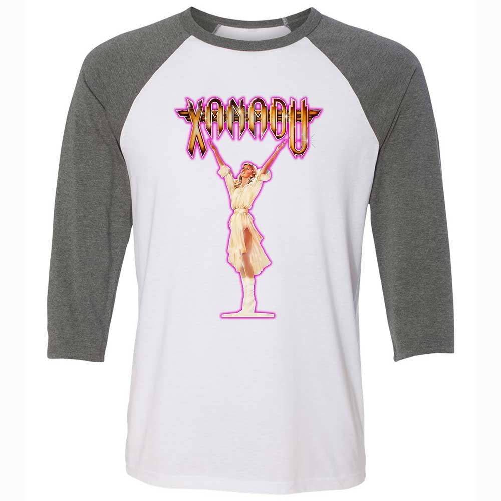 Unisex 3/4 Baseball Tee - WY8XFK4H - White/Deep Heather - 11