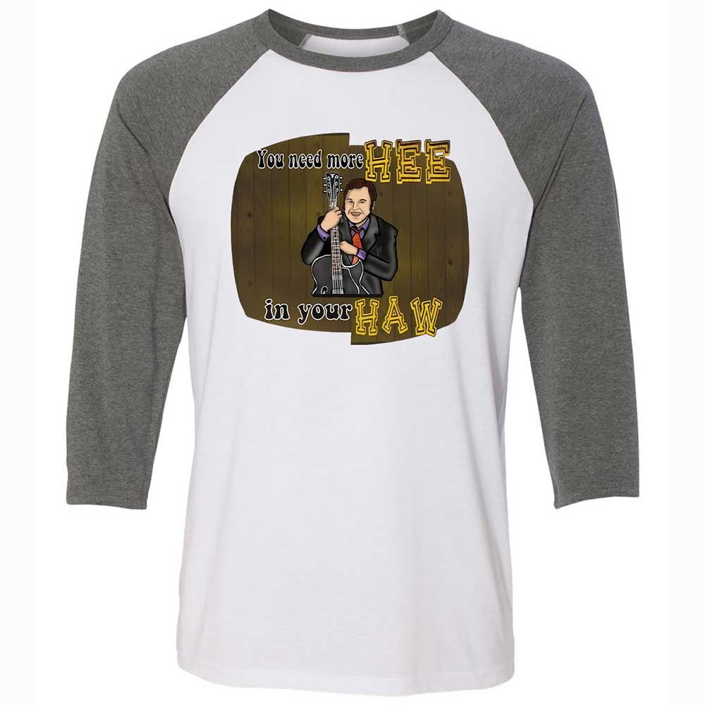 Unisex 3/4 Baseball Tee - 7KDB7RMN - White/Deep Heather - 11