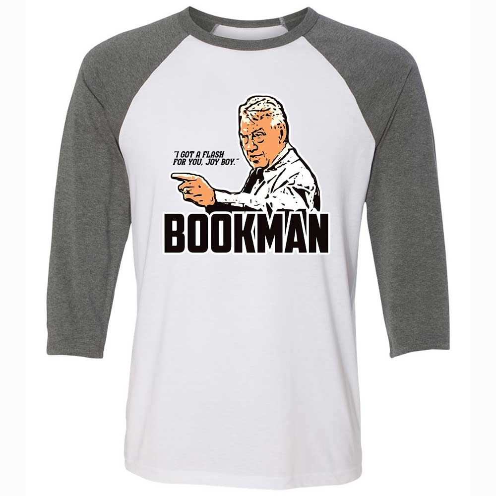 Unisex 3/4 Baseball Tee - NJ8NCLKF - White/Deep Heather - 11