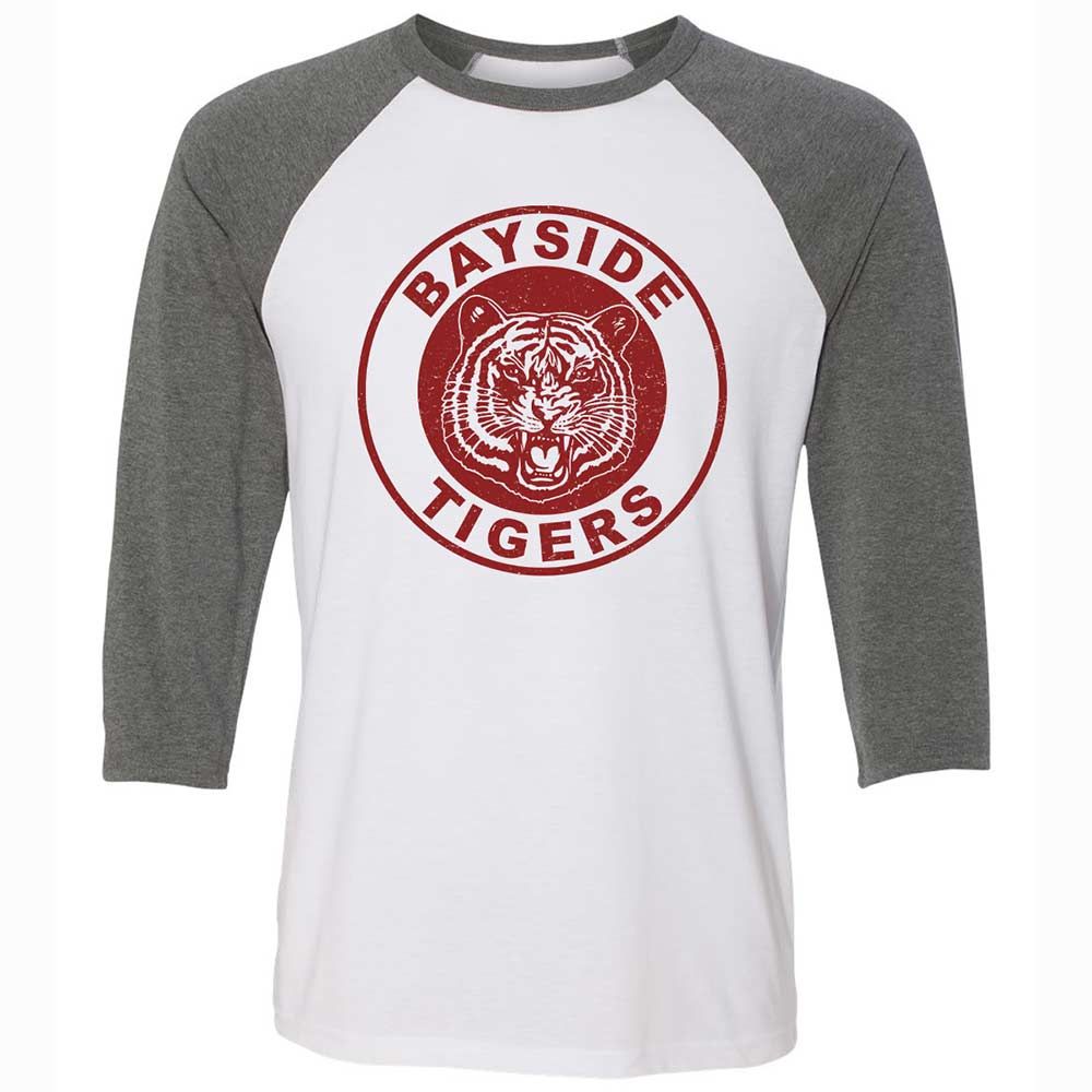 Bayside High School Tigers - White/Deep Heather - 11