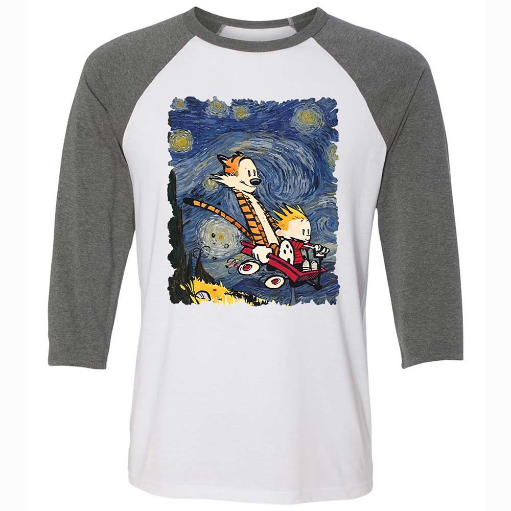 Unisex 3/4 Baseball Tee - SC1DYAYK - White/Deep Heather - 11