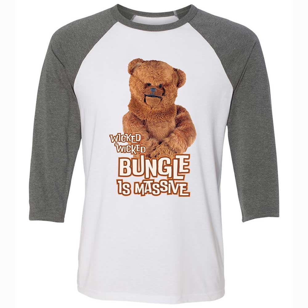 Unisex 3/4 Baseball Tee - MAHXAXBY - White/Deep Heather - 11