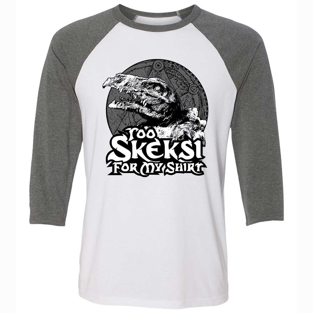 Unisex 3/4 Baseball Tee - QD15FAVQ - White/Deep Heather - 11