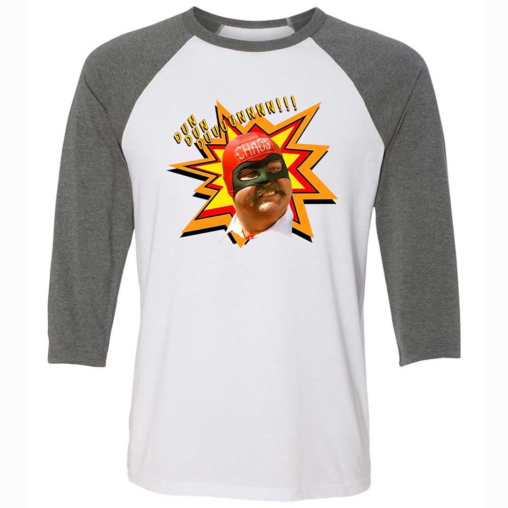 Unisex 3/4 Baseball Tee - ZL8F46ZD - White/Deep Heather - 11