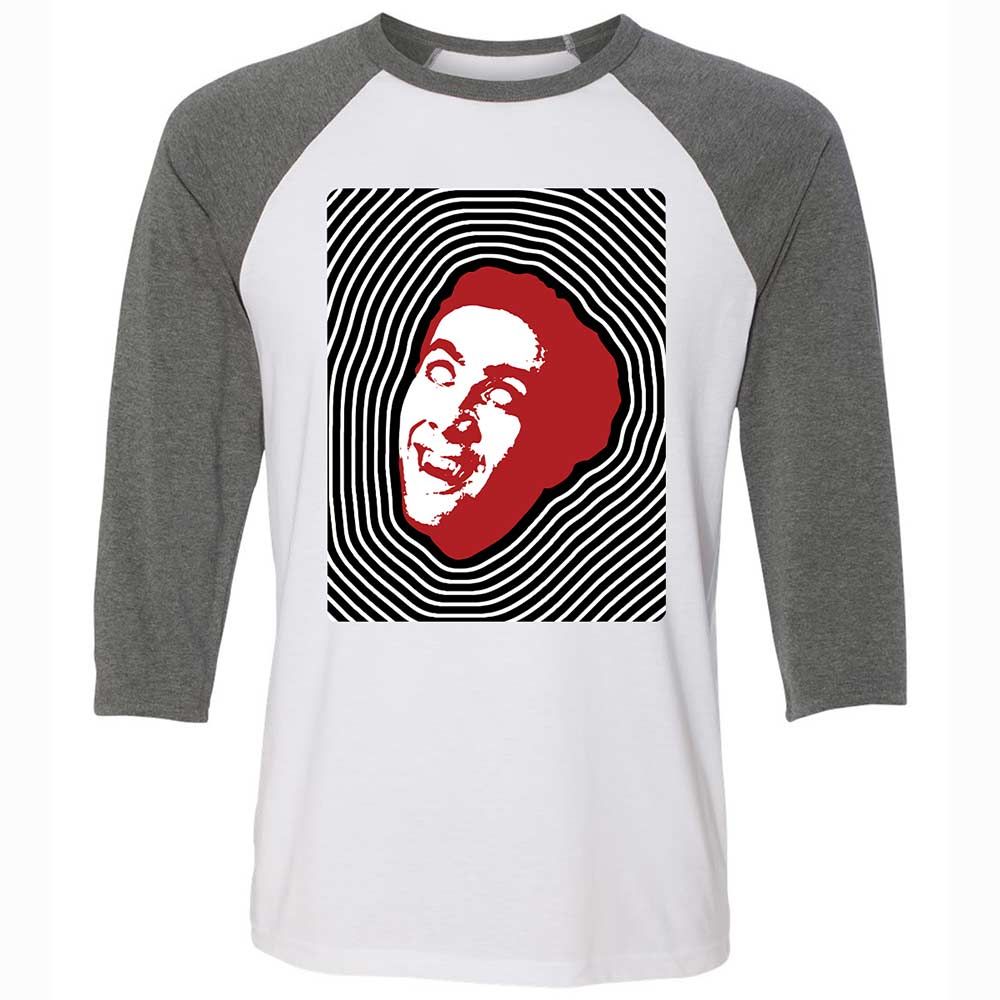 Psychedelic Nicolas Cage - White/Deep Heather - 11