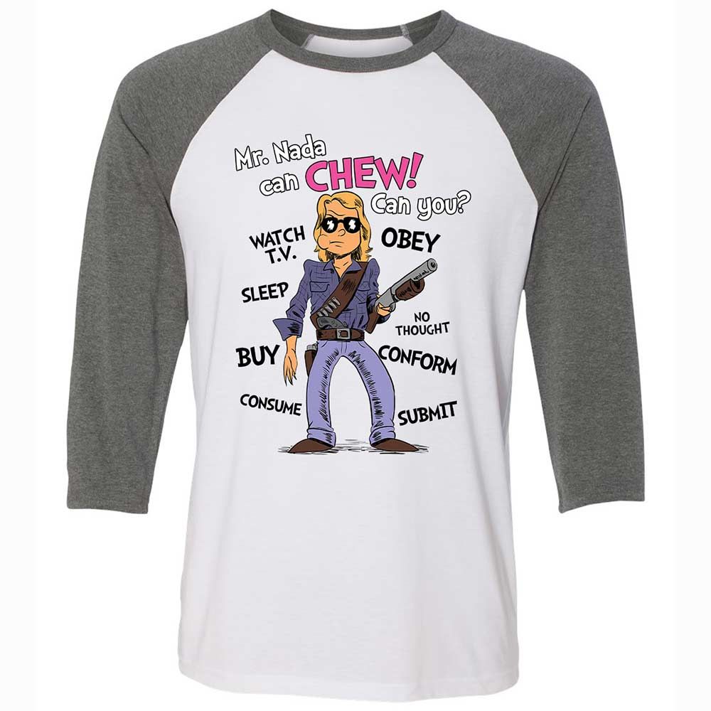 I have come here to chew bubblegum and kick ass - White/Deep Heather - 11