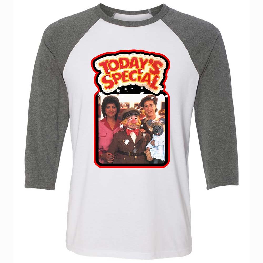 Unisex 3/4 Baseball Tee - KJW8BRY7 - White/Deep Heather - 11