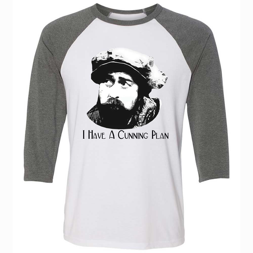 I Have A Cunning Plan - White/Deep Heather - 11