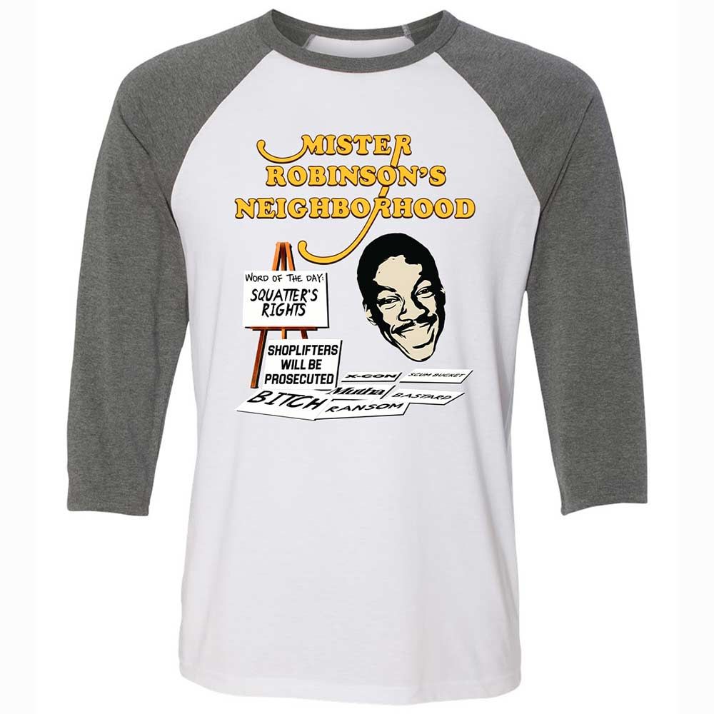 Mister Robinson's Neighborhood - White/Deep Heather - 11