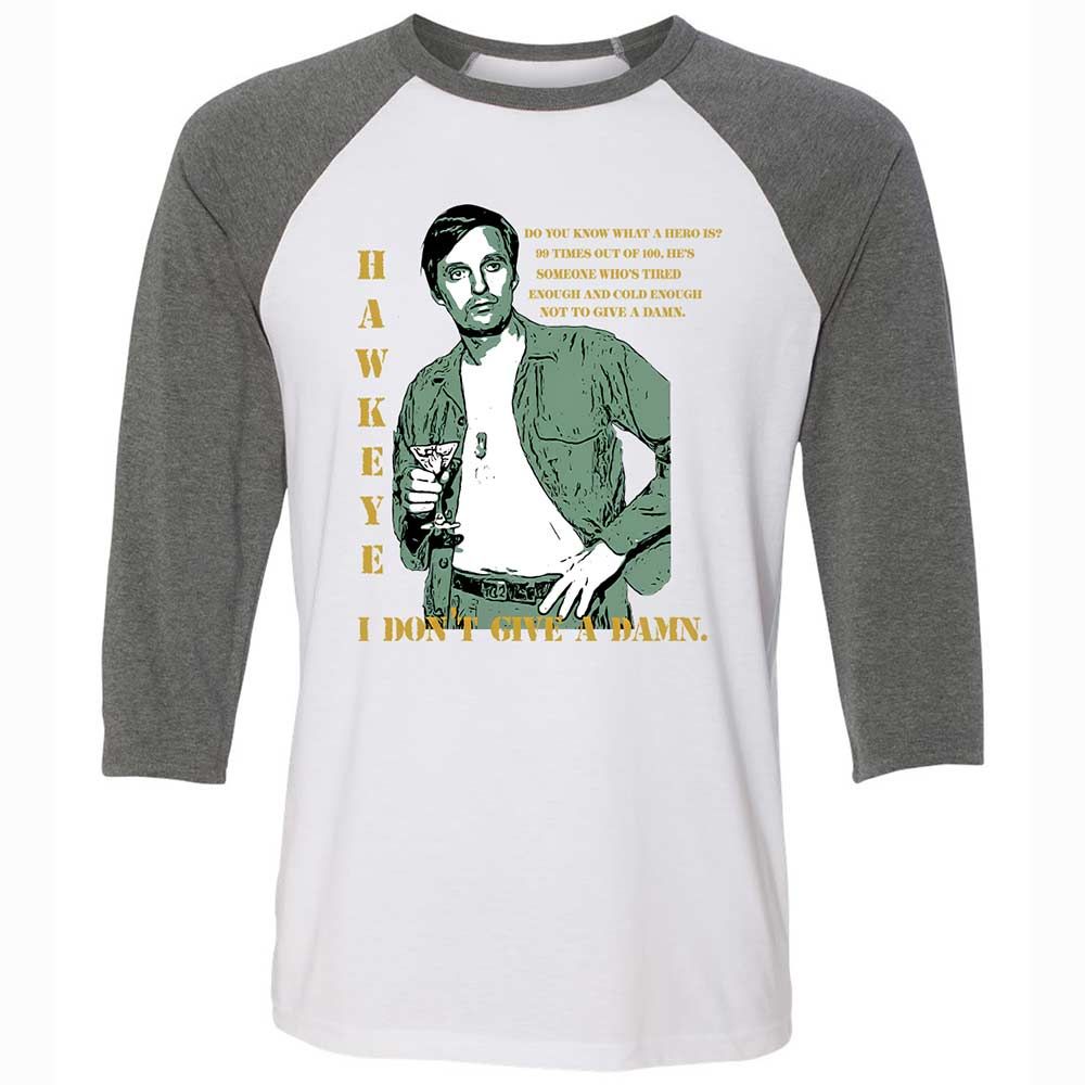 Hawkeye Pierce 'Hero' - White/Deep Heather - 11