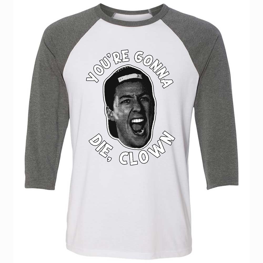 Unisex 3/4 Baseball Tee - SM6CQ2FW - White/Deep Heather - 11