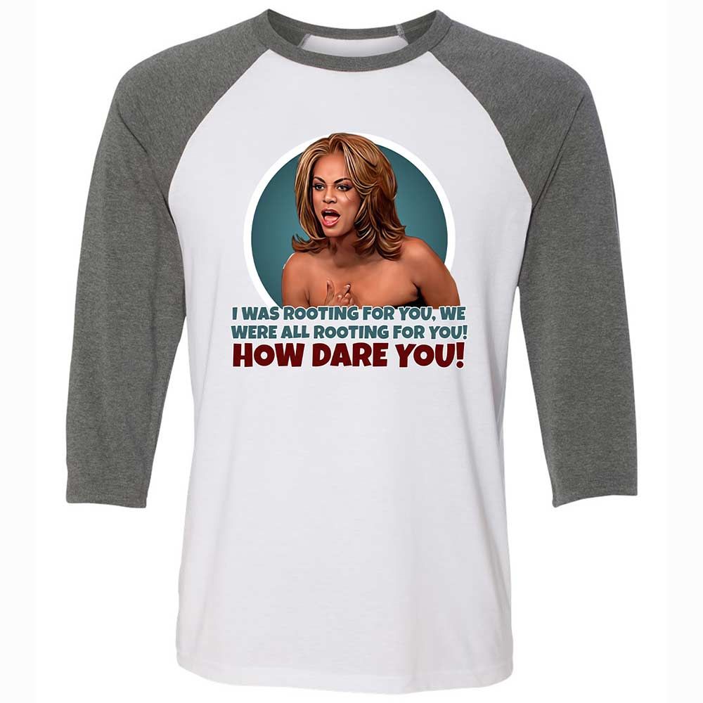How dare you - White/Deep Heather - 11