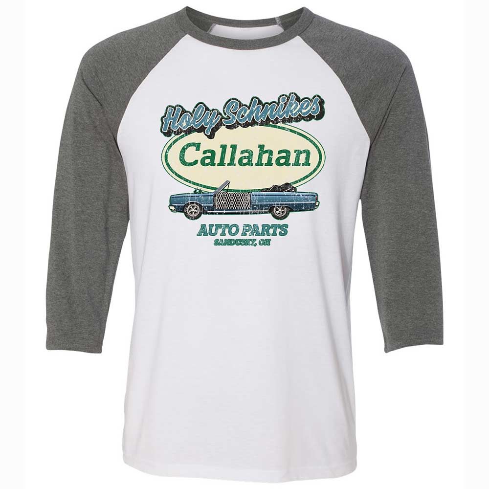 Unisex 3/4 Baseball Tee - ZKV1Q7LY - White/Deep Heather - 11