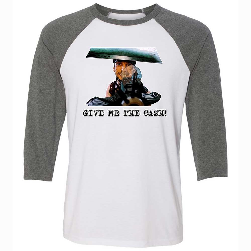 Unisex 3/4 Baseball Tee - SJ6A9B51 - White/Deep Heather - 11