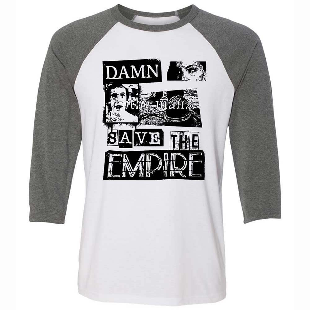 Damn the man. Save the empire - White/Deep Heather - 11