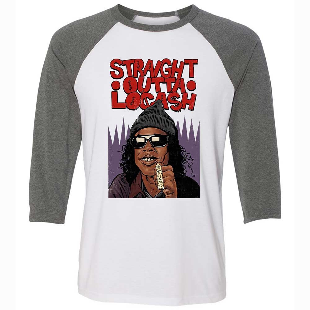 Straight Outta Locash - White/Deep Heather - 11