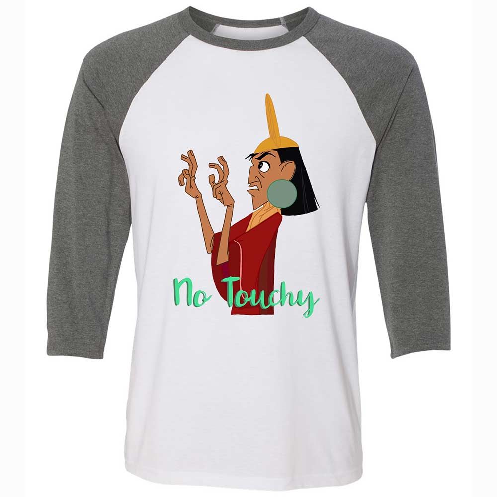 Unisex 3/4 Baseball Tee - B6VAP93R - White/Deep Heather - 11