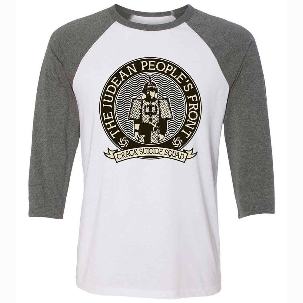 Unisex 3/4 Baseball Tee - V3C4E8G6 - White/Deep Heather - 11