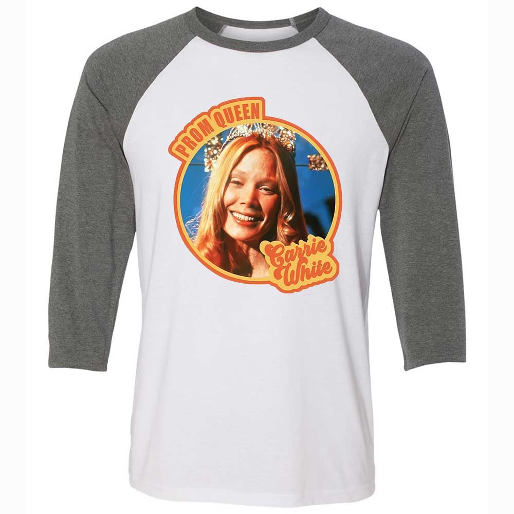 Carrie for prom queen - White/Deep Heather - 11