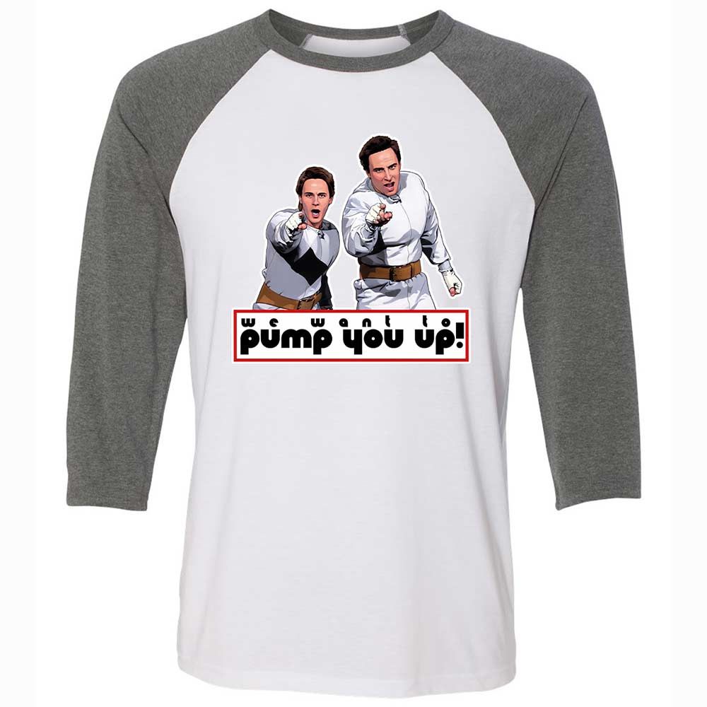 We Want To Pump You Up - White/Deep Heather - 11