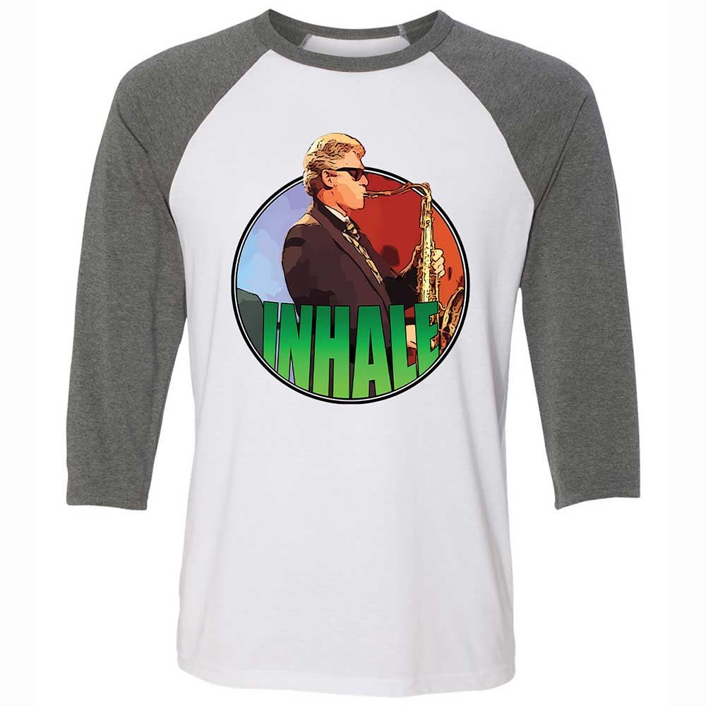 Playing the Saxophone - White/Deep Heather - 11