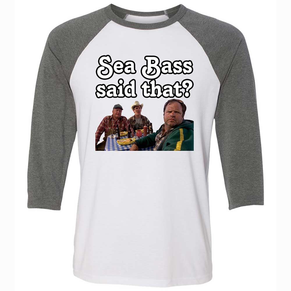 Unisex 3/4 Baseball Tee - 9Z2GY8GD - White/Deep Heather - 11