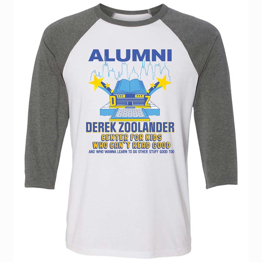 Unisex 3/4 Baseball Tee - 35T39PJK - White/Deep Heather - 11