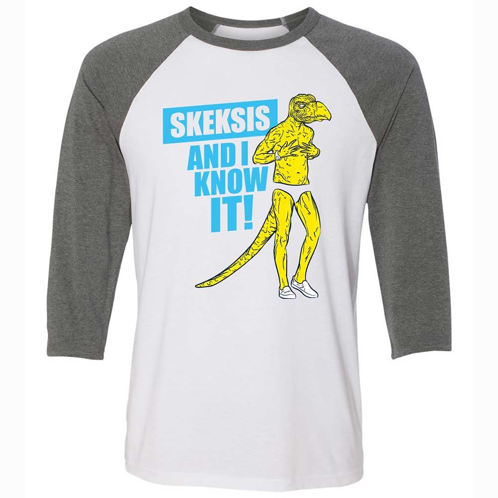 I know It Skeksis - White/Deep Heather - 11