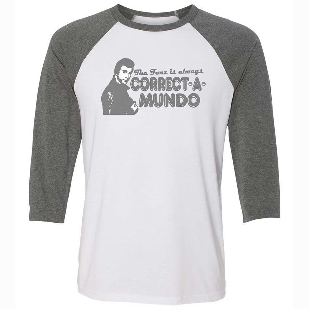 Unisex 3/4 Baseball Tee - 71ZSSCCW - White/Deep Heather - 11