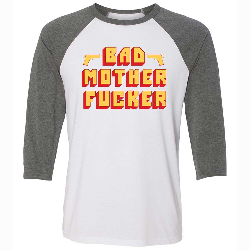 Bad Motherfucker - White/Deep Heather - 11