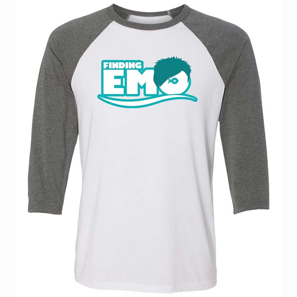 Finding Emo - White/Deep Heather - 11
