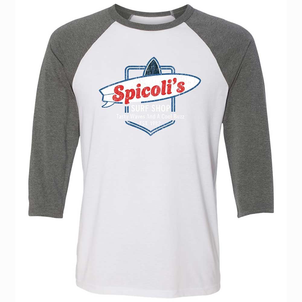 Unisex 3/4 Baseball Tee - SKS4PZQK - White/Deep Heather - 11
