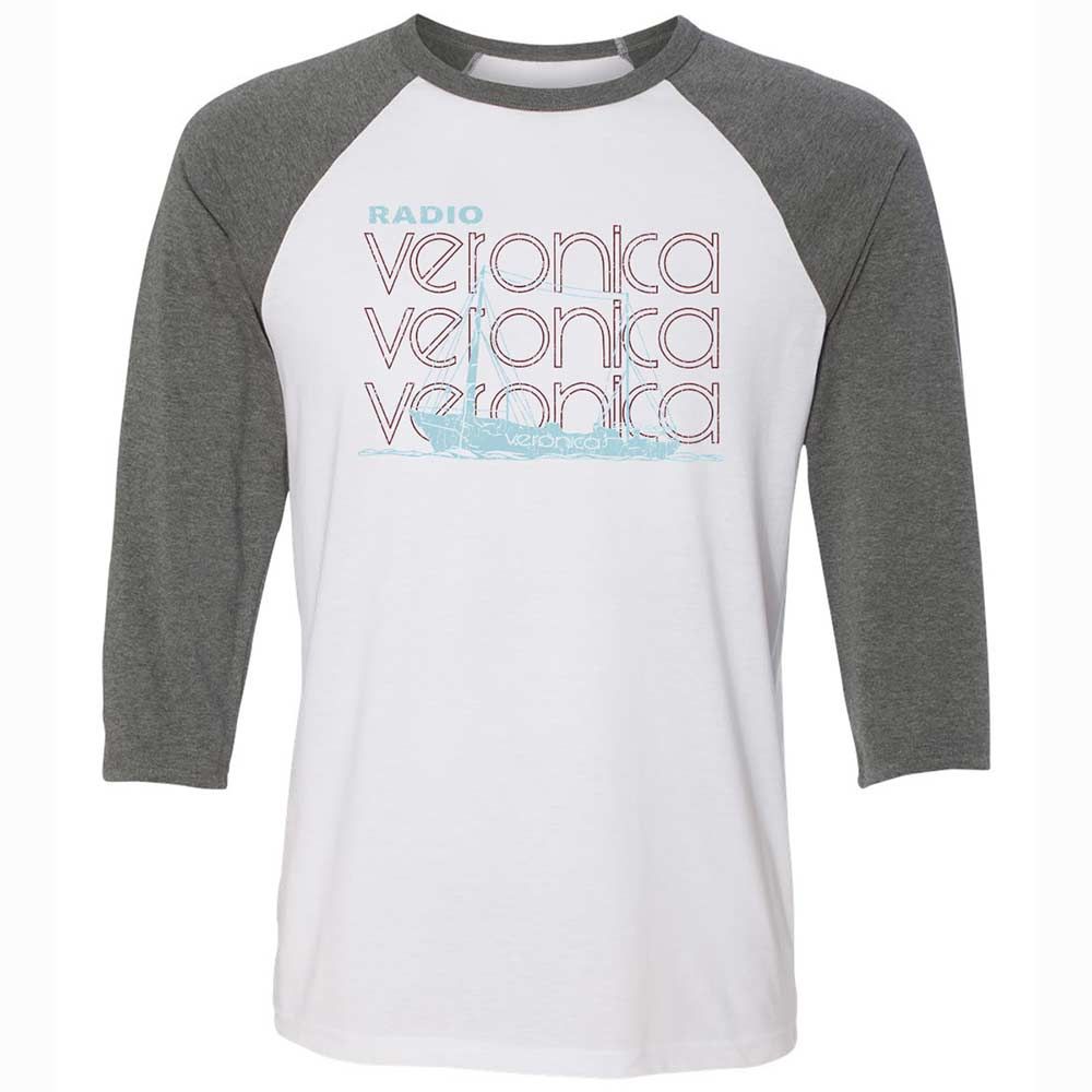 Unisex 3/4 Baseball Tee - PN4N9BB5 - White/Deep Heather - 11