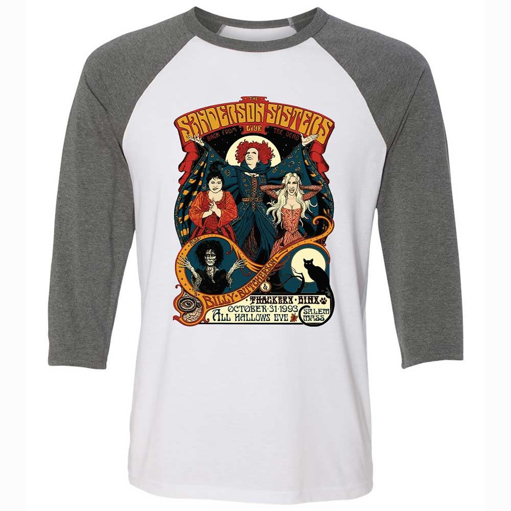 Unisex 3/4 Baseball Tee - XNDSSZ83 - White/Deep Heather - 11