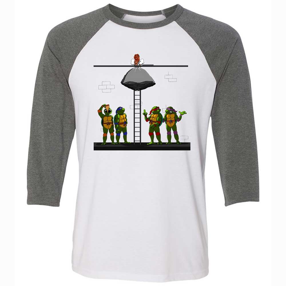 I've Been Dreaming of a Turtle's Kiss - White/Deep Heather - 11