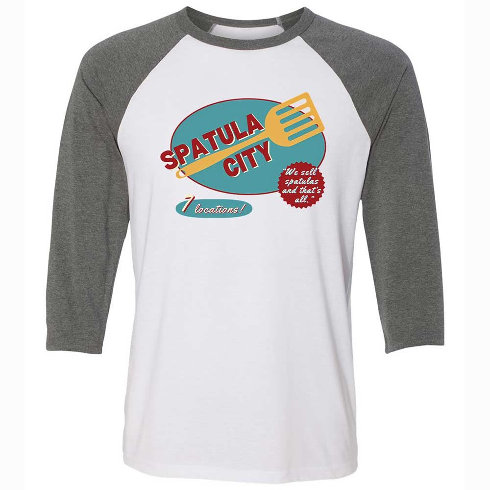 Spatula City - White/Deep Heather - 11