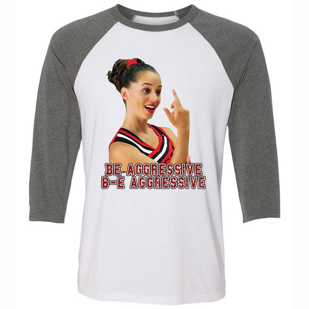 Unisex 3/4 Baseball Tee - EBWVK8W5 - White/Deep Heather - 11