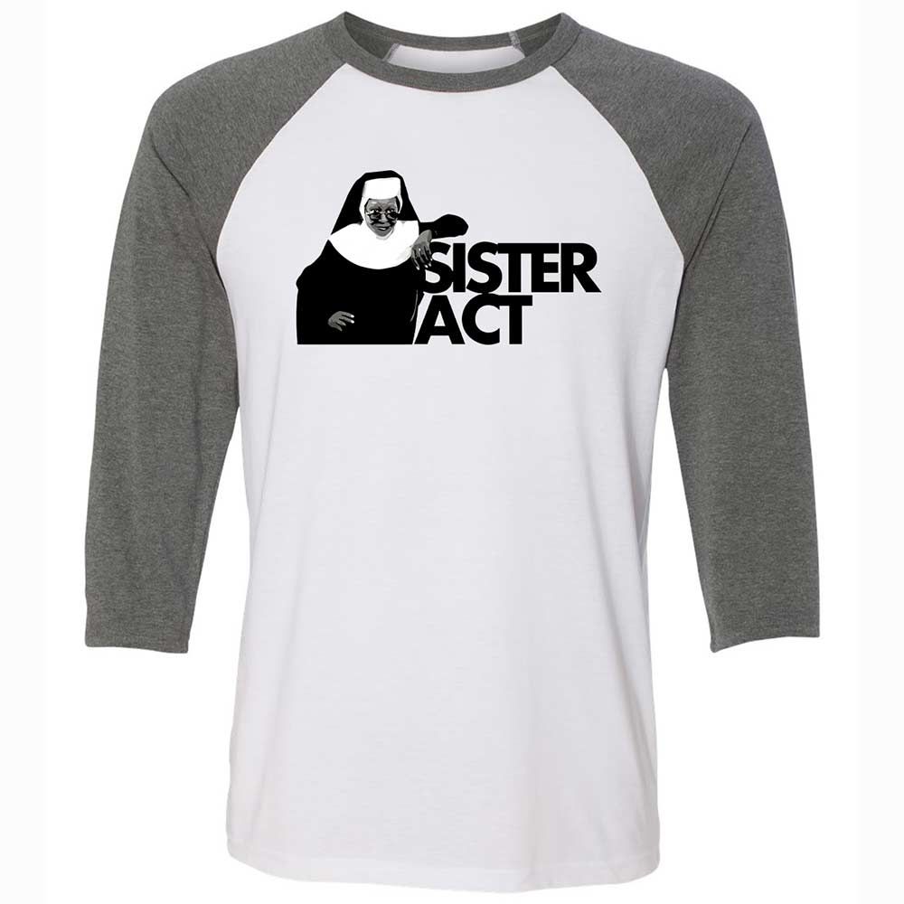 Unisex 3/4 Baseball Tee - BU32TJUS - White/Deep Heather - 11