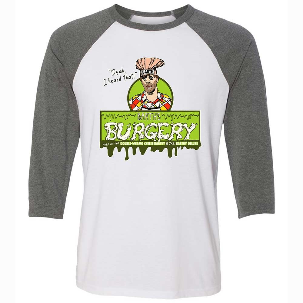 Barth's Burgery - White/Deep Heather - 11