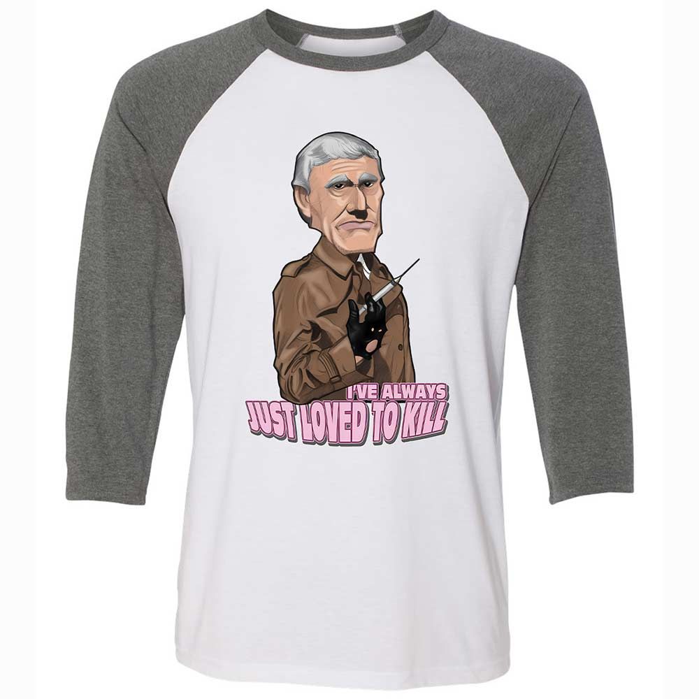 Unisex 3/4 Baseball Tee - F6BAF85E - White/Deep Heather - 11