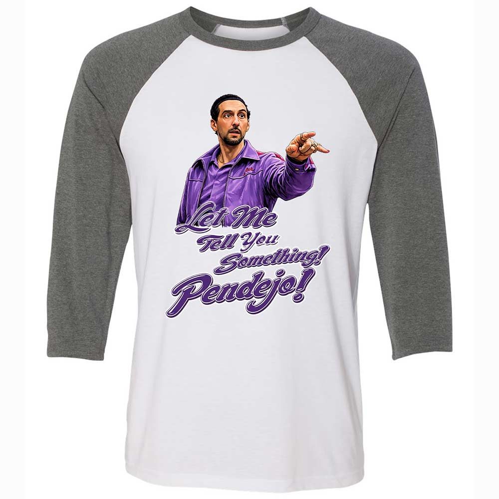 Let me tell you something - White/Deep Heather - 11