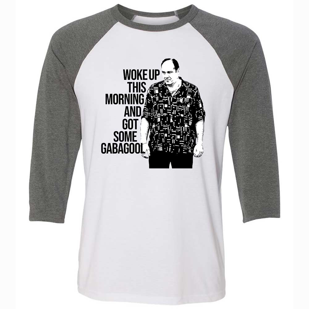 Unisex 3/4 Baseball Tee - 7GS6QS3B - White/Deep Heather - 11