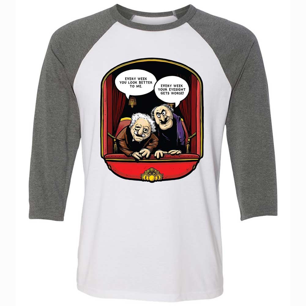 Your eyesight gets worse - White/Deep Heather - 11