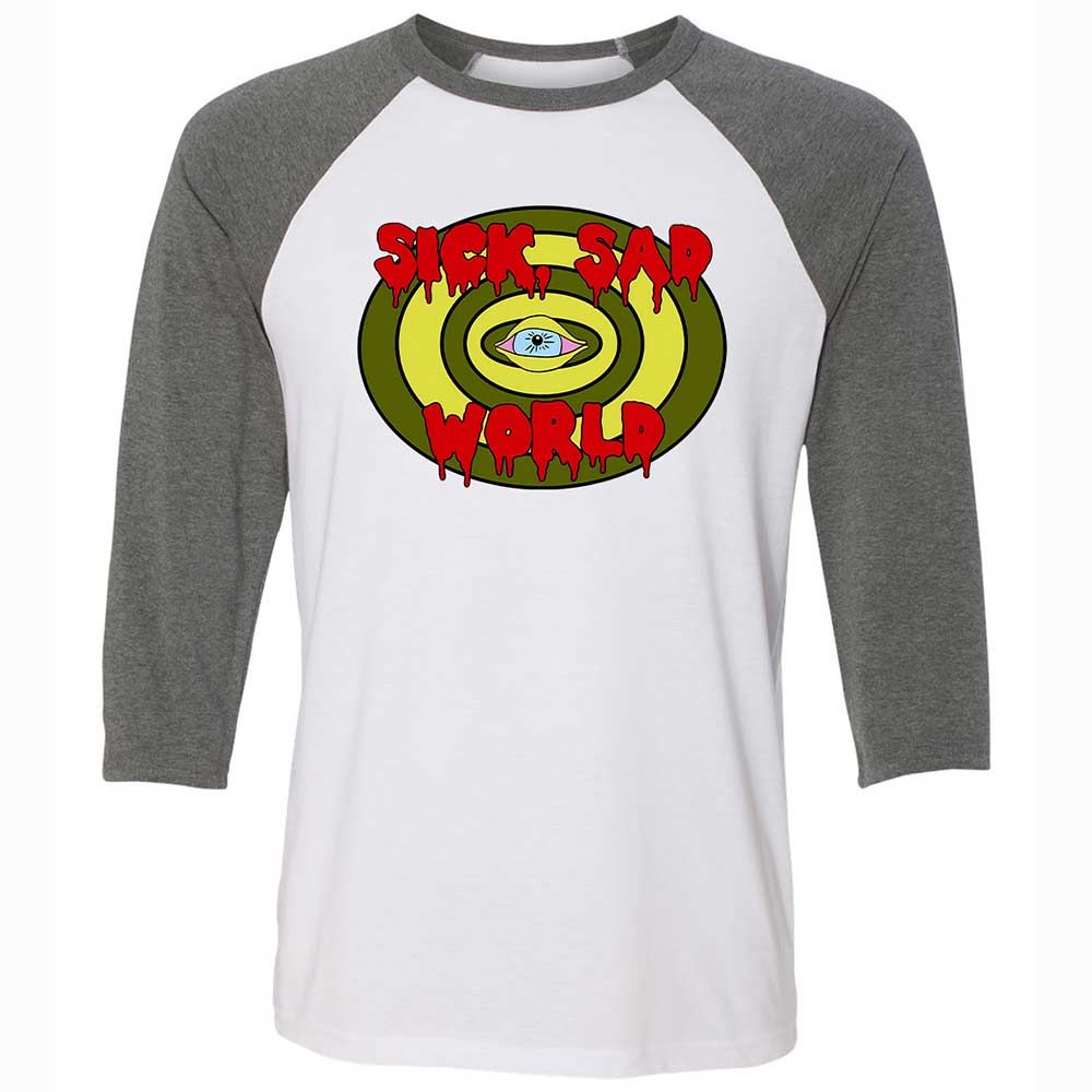 Sick Sad World - White/Deep Heather - 11