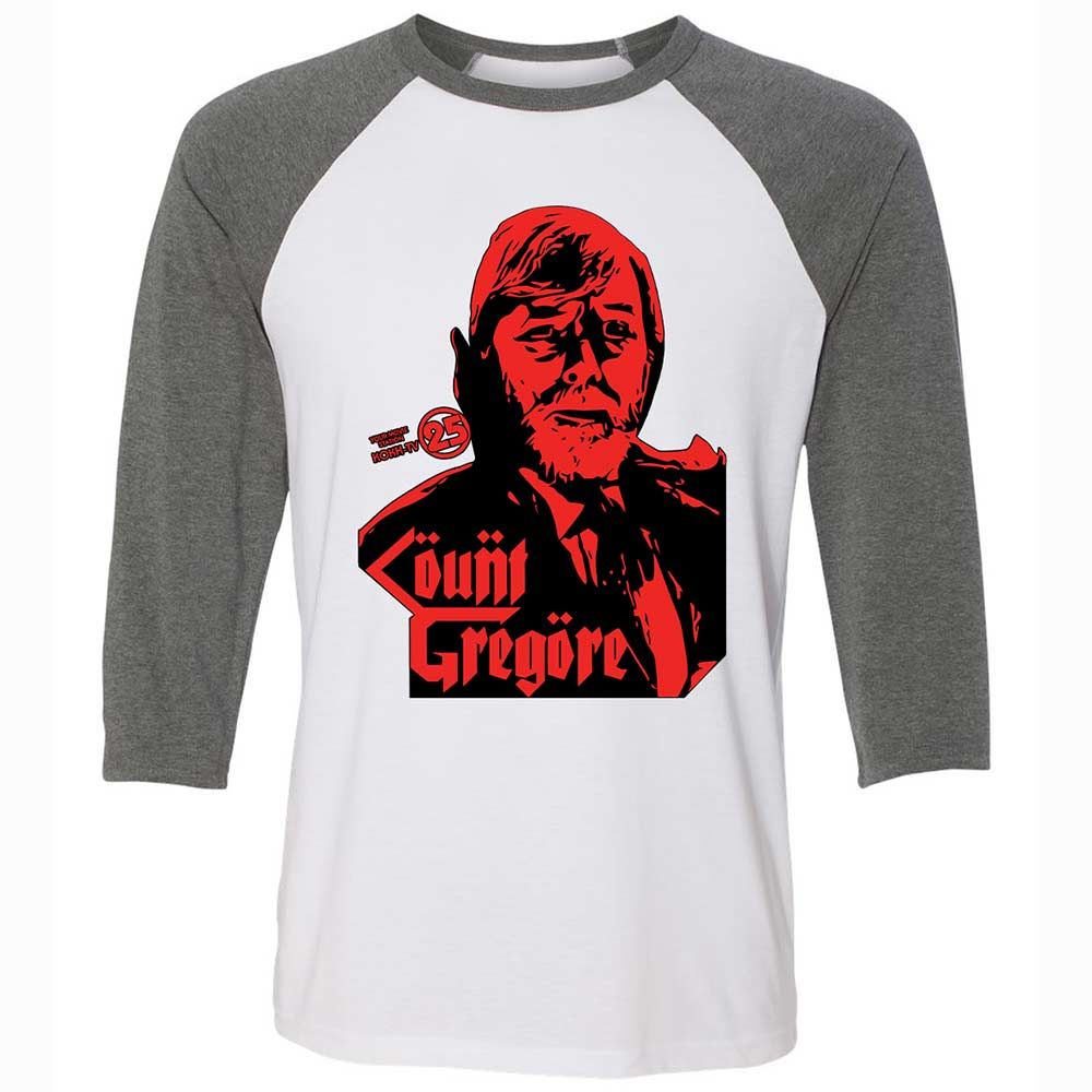 The Count Horror Theater Host - White/Deep Heather - 11