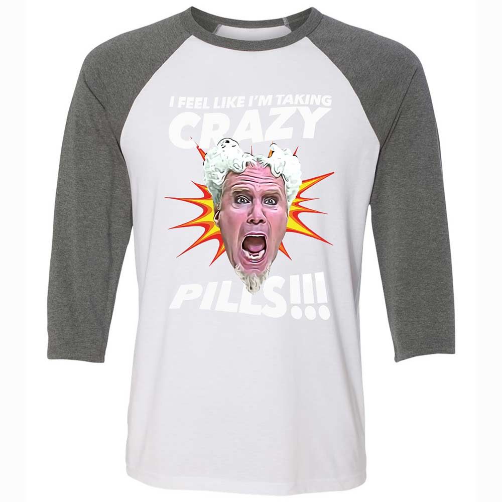 Unisex 3/4 Baseball Tee - 7XUX59QA - White/Deep Heather - 11