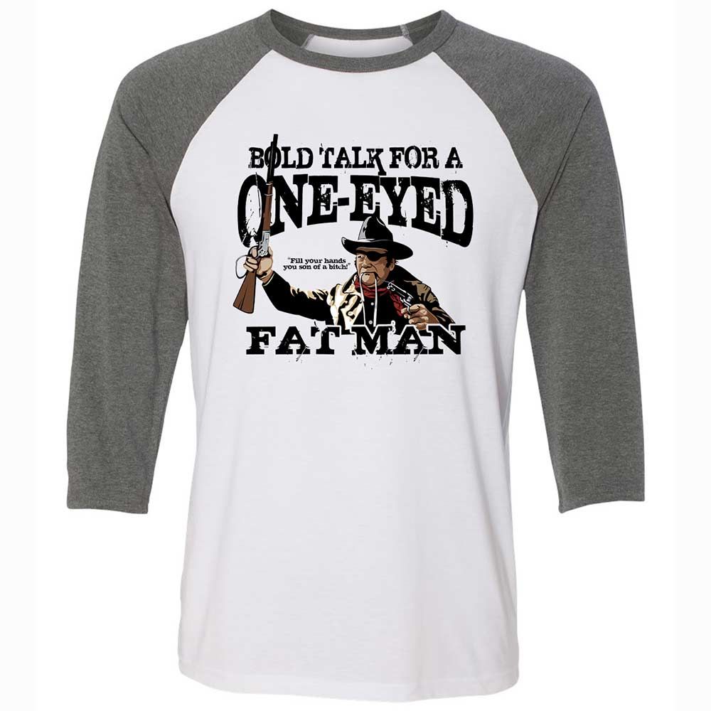One Eyed Fat Man - White/Deep Heather - 11