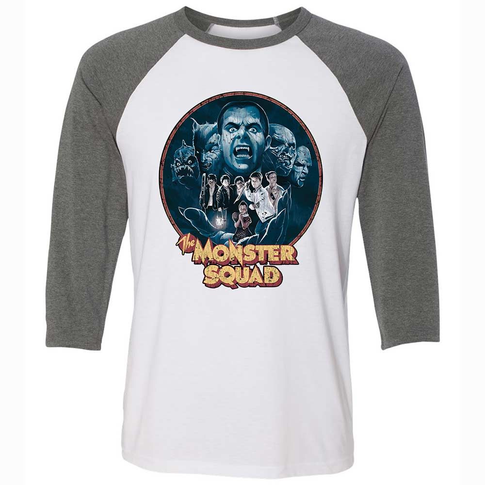 The Monster Squad - White/Deep Heather - 11