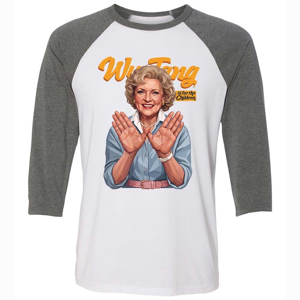 Stay golden and for the children - White/Deep Heather - 11